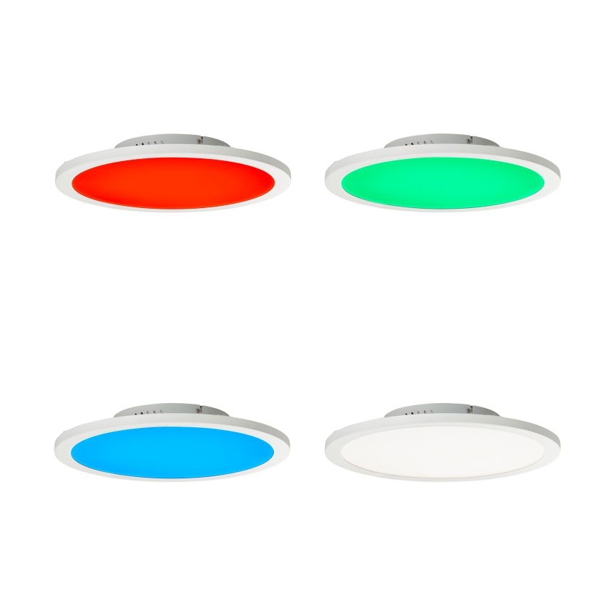 Brilliant - Iluminação de teto LED RGBW com regulação ABIE LED/24W/230V 2700-6500K + comando