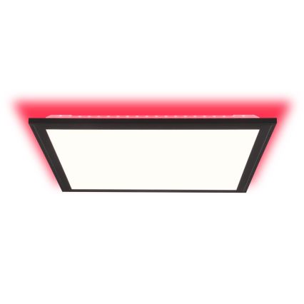 Brilliant - Iluminação de teto LED RGBW com regulação ALLIE LED/24W/230V 2700-6500K preto + comando