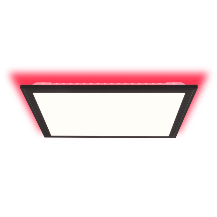 Brilliant - Iluminação de teto LED RGBW com regulação ALLIE LED/24W/230V 2700-6500K preto + comando