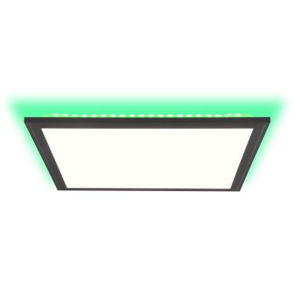 Brilliant - Iluminação de teto LED RGBW com regulação ALLIE LED/24W/230V 2700-6500K preto + comando