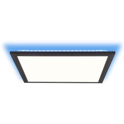 Brilliant - Iluminação de teto LED RGBW com regulação ALLIE LED/24W/230V 2700-6500K preto + comando