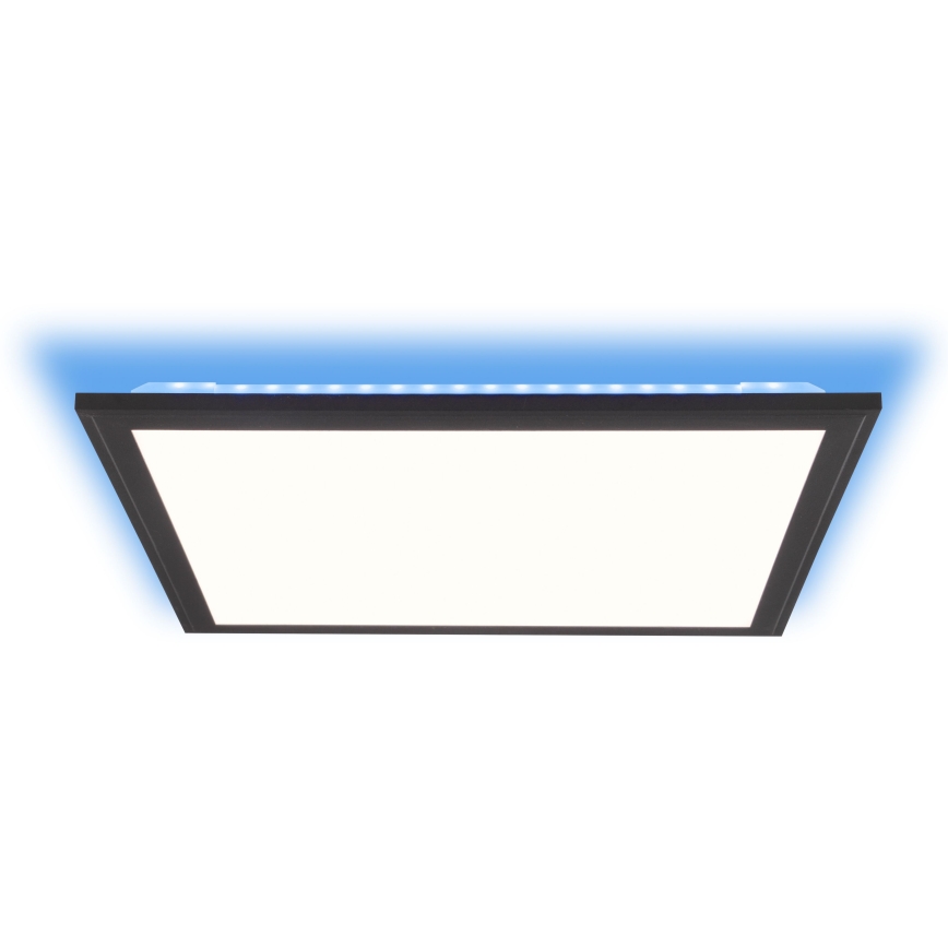 Brilliant - Iluminação de teto LED RGBW com regulação ALLIE LED/24W/230V 2700-6500K preto + comando