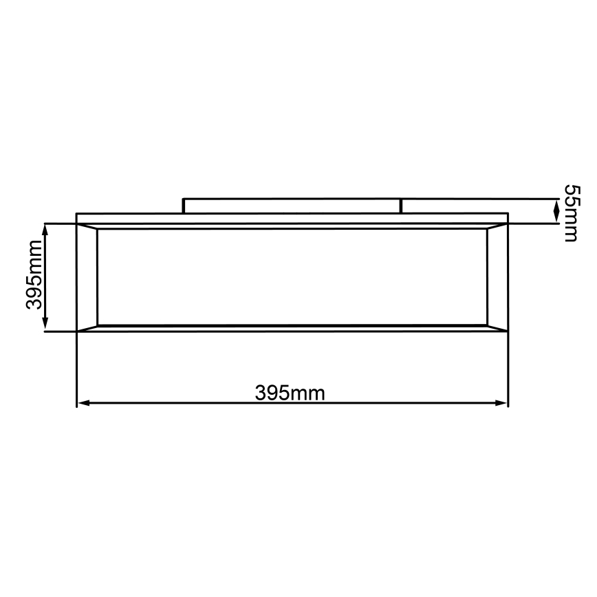 Brilliant - Iluminação de teto LED RGBW com regulação ALLIE LED/24W/230V 2700-6500K + comando