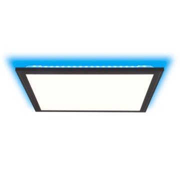 Brilliant - Iluminação de teto LED RGBW com regulação ALLIE LED/24W/230V 2700-6500K preto + comando