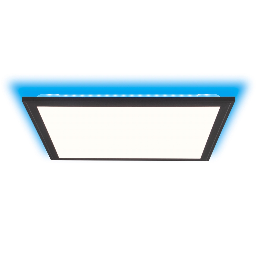 Brilliant - Iluminação de teto LED RGBW com regulação ALLIE LED/24W/230V 2700-6500K preto + comando