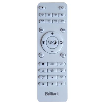 Brilliant - Iluminação de teto LED RGBW com regulação ELLERY LED/37W/230V 2700-6500K Wi-Fi Tuya + Controlo remoto