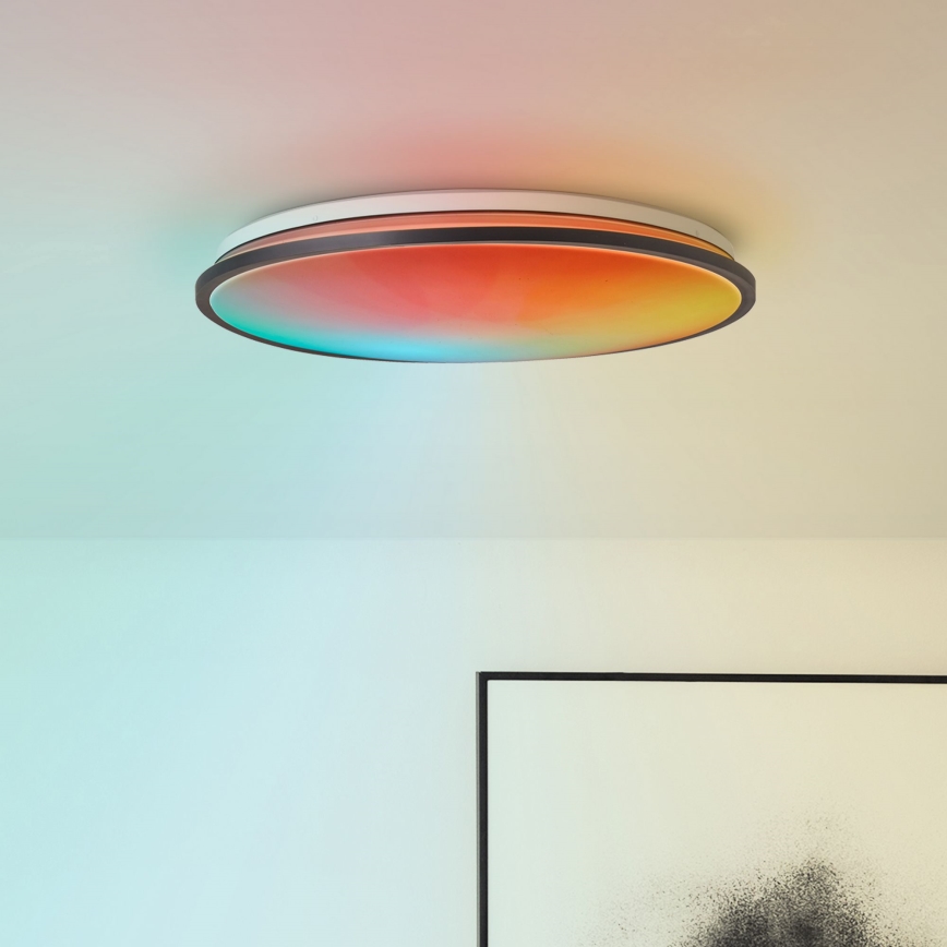Brilliant - Iluminação de teto LED RGBW com regulação HEIDA LED/30W/230V 3000-6500K + comando