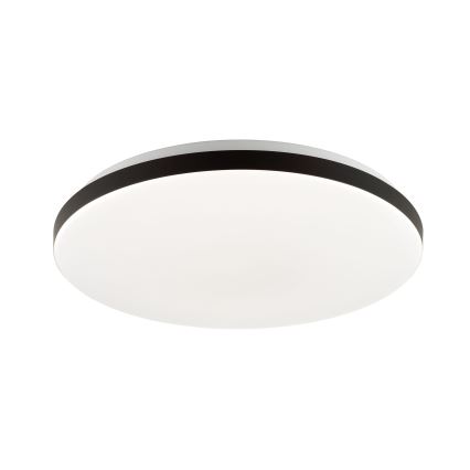 Brilliant - Iluminação de teto LED RGBW com regulação LIVIO LED/20W/230V 3000-6500K diâmetro 49 cm preto + comando