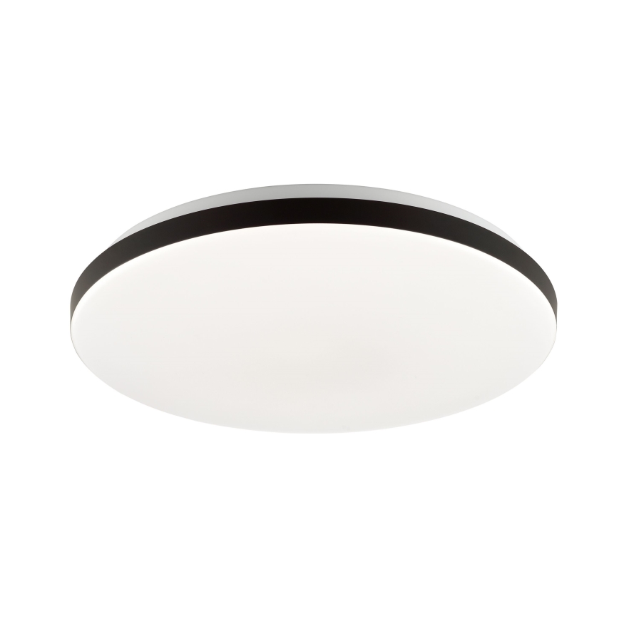 Brilliant - Iluminação de teto LED RGBW com regulação LIVIO LED/20W/230V 3000-6500K diâmetro 49 cm preto + comando