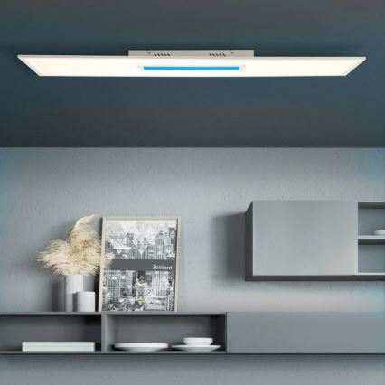 Brilliant - Iluminação de teto LED RGBW com regulação ODELLA LED/37W/230V 2700-6500K + comando