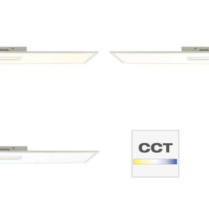 Brilliant - Iluminação de teto LED RGBW com regulação ODELLA LED/37W/230V 2700-6500K + comando