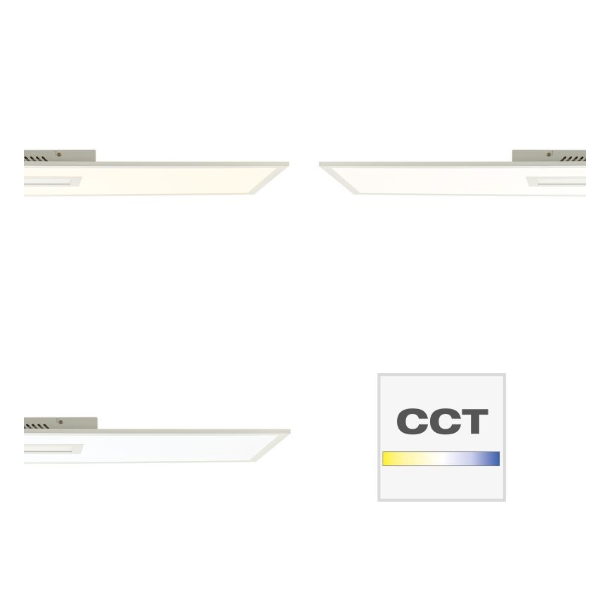 Brilliant - Iluminação de teto LED RGBW com regulação ODELLA LED/37W/230V 2700-6500K + comando
