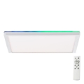 Brilliant - Iluminação de teto LED RGBW com regulação SALTERY LED/20W/230V 3000-6500K + comando