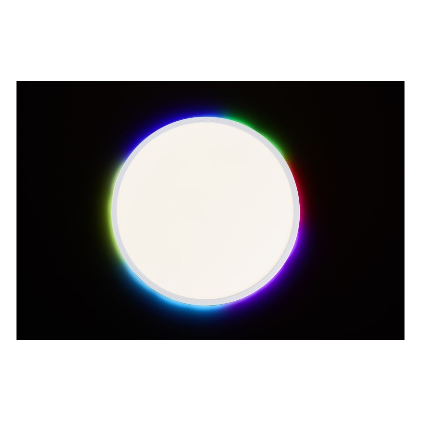 Brilliant - Iluminação de teto LED RGBW com regulação SALTERY LED/22W/230V 3000-6500K + comando