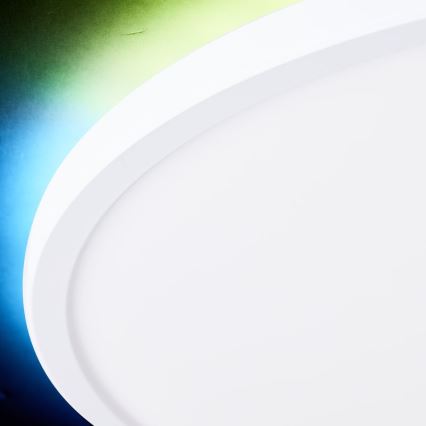 Brilliant - Iluminação de teto LED RGBW com regulação SALTERY LED/22W/230V 3000-6500K + comando