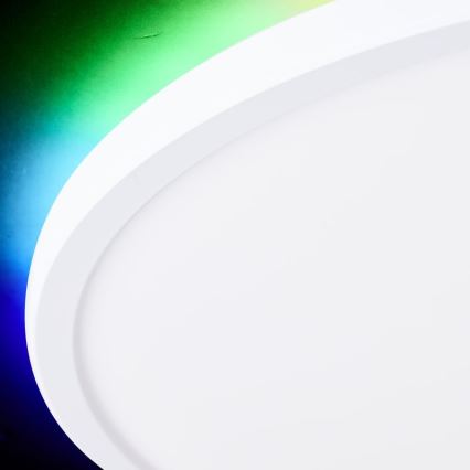 Brilliant - Iluminação de teto LED RGBW com regulação SALTERY LED/22W/230V 3000-6500K + comando