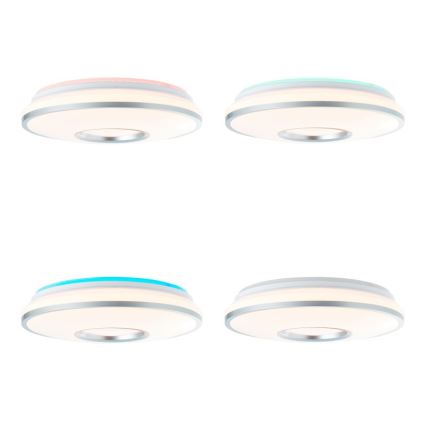 Brilliant - Iluminação de teto LED RGBW com regulação VISITATION LED/24W/230V 3000-6500K + comando