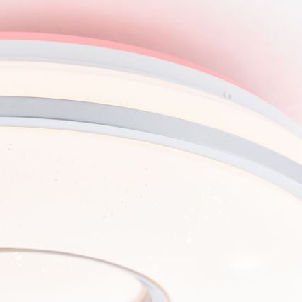 Brilliant - Iluminação de teto LED RGBW com regulação VISITATION LED/24W/230V 3000-6500K + comando