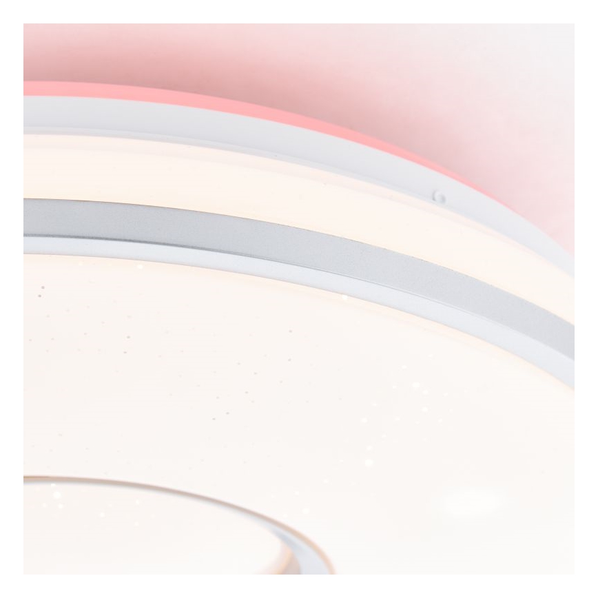Brilliant - Iluminação de teto LED RGBW com regulação VISITATION LED/24W/230V 3000-6500K + comando