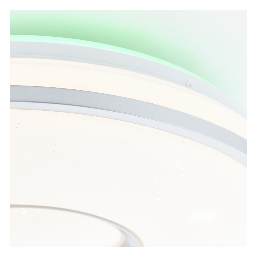 Brilliant - Iluminação de teto LED RGBW com regulação VISITATION LED/24W/230V 3000-6500K + comando
