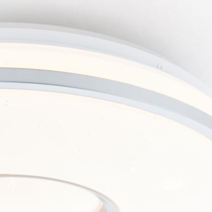 Brilliant - Iluminação de teto LED RGBW com regulação VISITATION LED/24W/230V 3000-6500K + comando