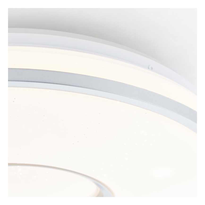 Brilliant - Iluminação de teto LED RGBW com regulação VISITATION LED/24W/230V 3000-6500K + comando
