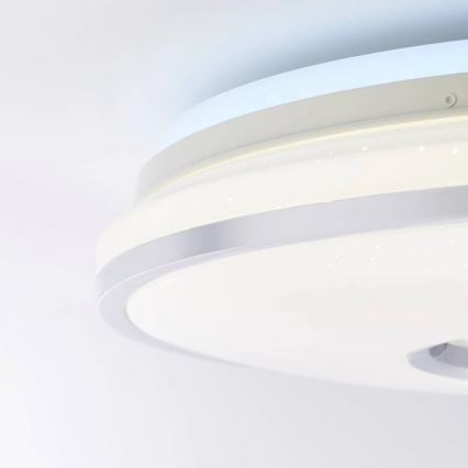 Brilliant - Iluminação de teto LED RGBW com regulação VISITATION LED/32W/230V 3000-6500K + comando