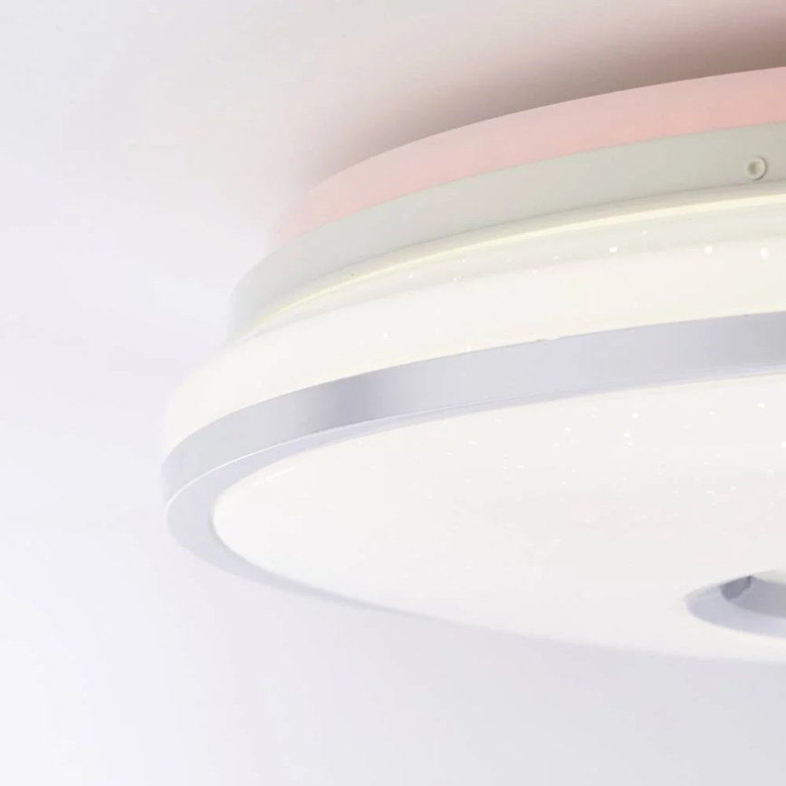 Brilliant - Iluminação de teto LED RGBW com regulação VISITATION LED/32W/230V 3000-6500K + comando