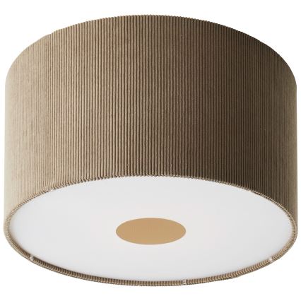 Brilliant - Iluminação de teto TONY 1xE27/20W/230V diâmetro 45 cm castanho