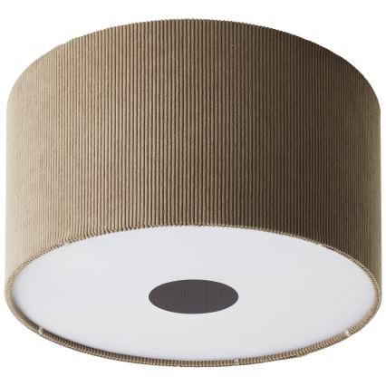 Brilliant - Iluminação de teto TONY 1xE27/20W/230V diâmetro 45 cm castanho