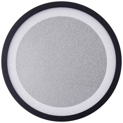 Brilliant - Iluminação de teto LED com regulação MOSAKO LED/20W/230V 2700K diâmetro 29,5 cm preto