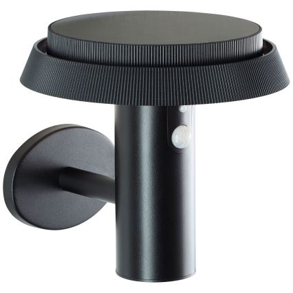 Brilliant - Iluminação solar de parede LED com sensor ALVERO LED/4W/3,7V IP44