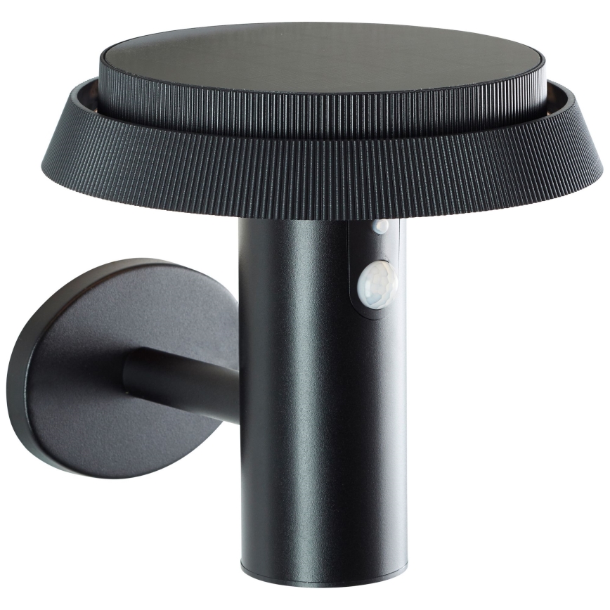 Brilliant - Iluminação solar de parede LED com sensor ALVERO LED/4W/3,7V IP44
