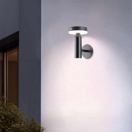 Brilliant - Iluminação solar de parede LED com sensor MAGUA LED/4W/3,7V IP44