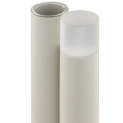 Brilliant - Lâmpada de mesa exterior tátil recarregável regulável SAYU LED/2,5W/5V 2700K 2600 mAh IP44 cinzenta