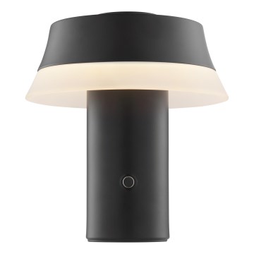 Brilliant - Lâmpada de mesa LED tátil recarregável dimerizável KINICH LED/2,5W/5V 2700K 2600 mAh preta