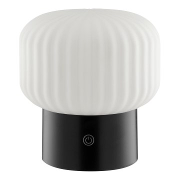 Brilliant - Lâmpada de mesa para exterior LED RGBW dimerizável, recarregável e sensível ao toque SARASTRO LED/3W/5V 2700K 1800 mAh IP44 branca