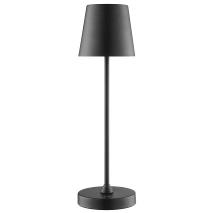 Brilliant - LED dimerizável recarregável com controlo tátil para exterior, lâmpada de mesa ELORA LED/2,5W/5V 2700K 2600 mAh IP44 preta