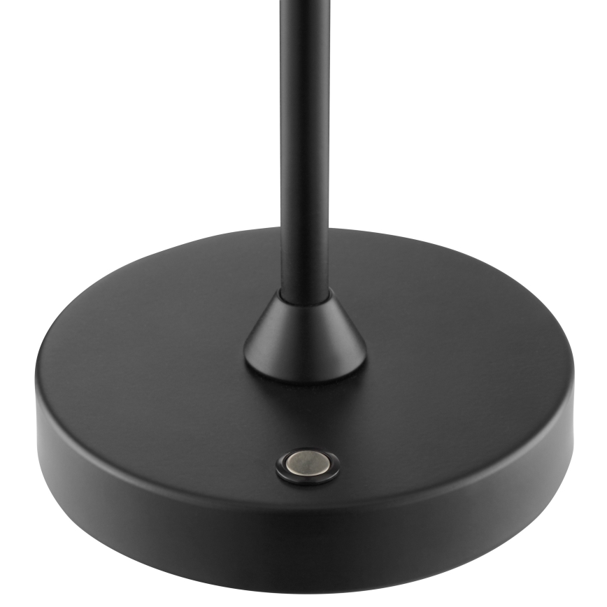 Brilliant - LED dimerizável recarregável com controlo tátil para exterior, lâmpada de mesa ELORA LED/2,5W/5V 2700K 2600 mAh IP44 preta
