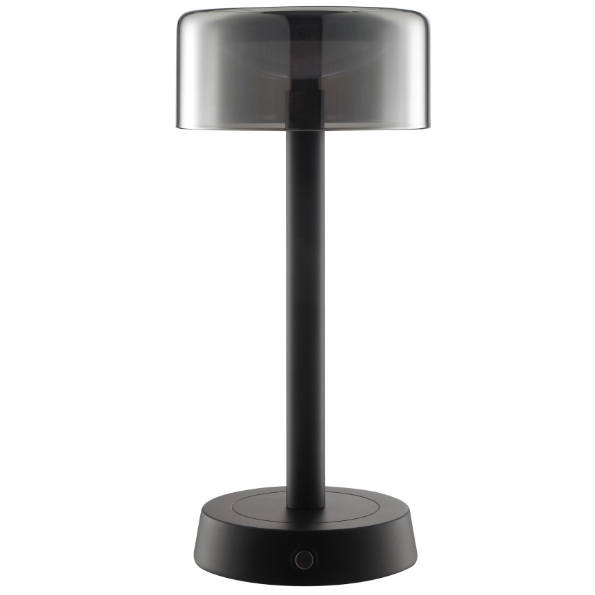 Brilliant - Lâmpada de Mesa LED Recarregável, Regulável por Toque, para Exterior RAZOR LED/2,5W/5V 2700K 2600 mAh IP44 preto