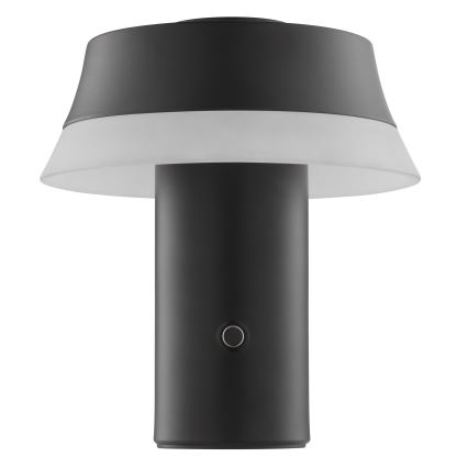 Brilliant - Lâmpada de mesa LED tátil recarregável dimerizável KINICH LED/2,5W/5V 2700K 2600 mAh preta