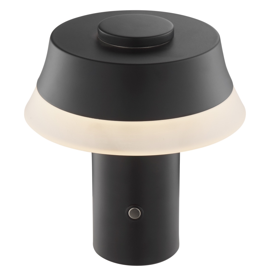 Brilliant - Lâmpada de mesa LED tátil recarregável dimerizável KINICH LED/2,5W/5V 2700K 2600 mAh preta