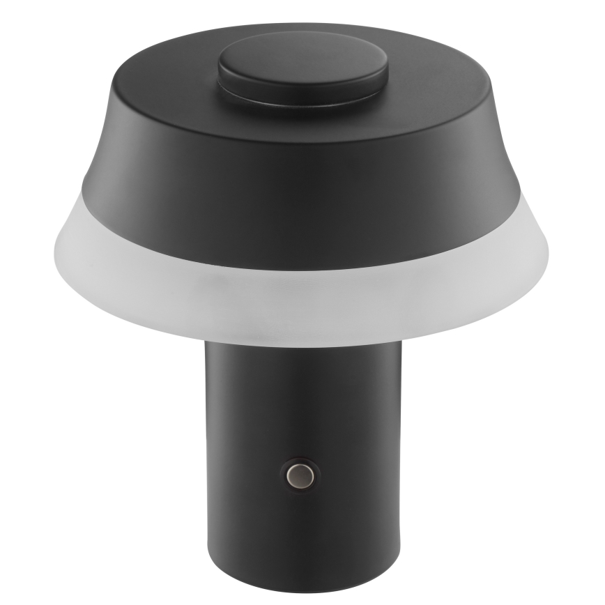 Brilliant - Lâmpada de mesa LED tátil recarregável dimerizável KINICH LED/2,5W/5V 2700K 2600 mAh preta