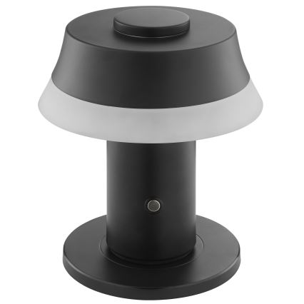 Brilliant - Lâmpada de mesa LED tátil recarregável dimerizável KINICH LED/2,5W/5V 2700K 2600 mAh preta