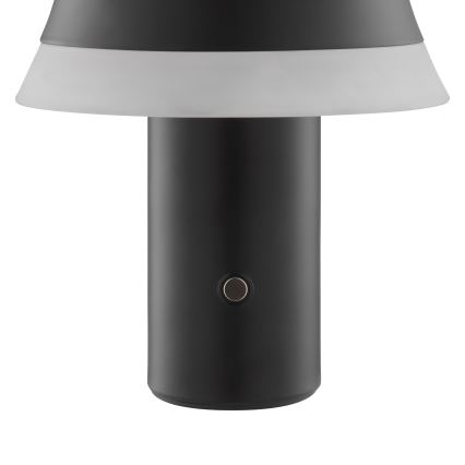 Brilliant - Lâmpada de mesa LED tátil recarregável dimerizável KINICH LED/2,5W/5V 2700K 2600 mAh preta