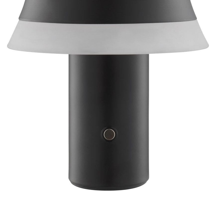 Brilliant - Lâmpada de mesa LED tátil recarregável dimerizável KINICH LED/2,5W/5V 2700K 2600 mAh preta