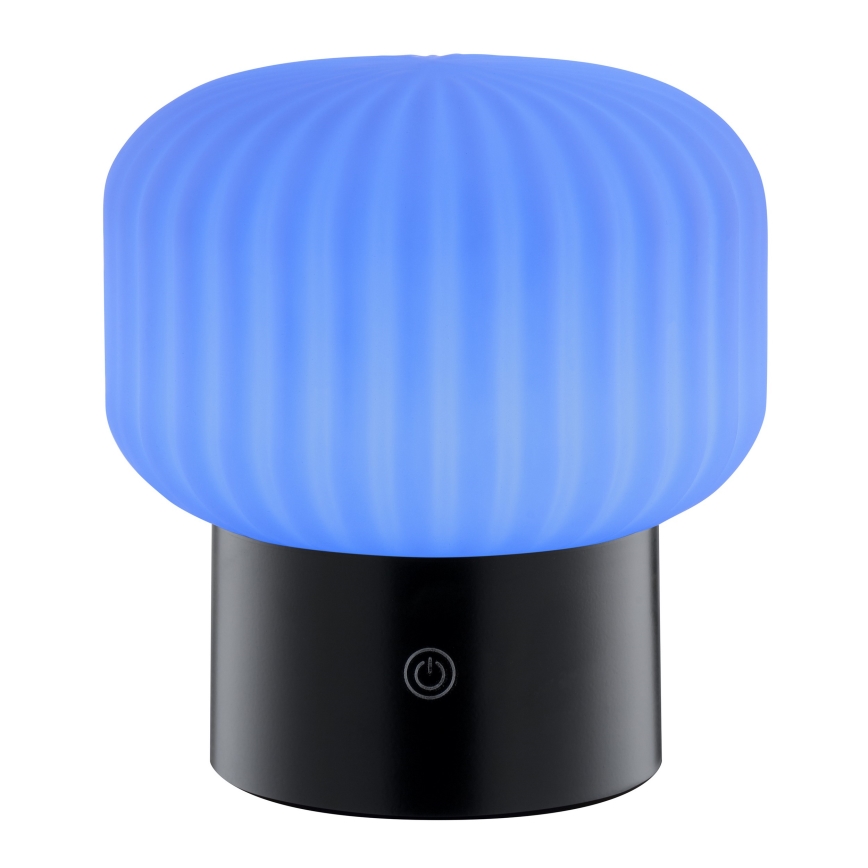 Brilliant - Lâmpada de mesa para exterior LED RGBW dimerizável, recarregável e sensível ao toque SARASTRO LED/3W/5V 2700K 1800 mAh IP44 branca