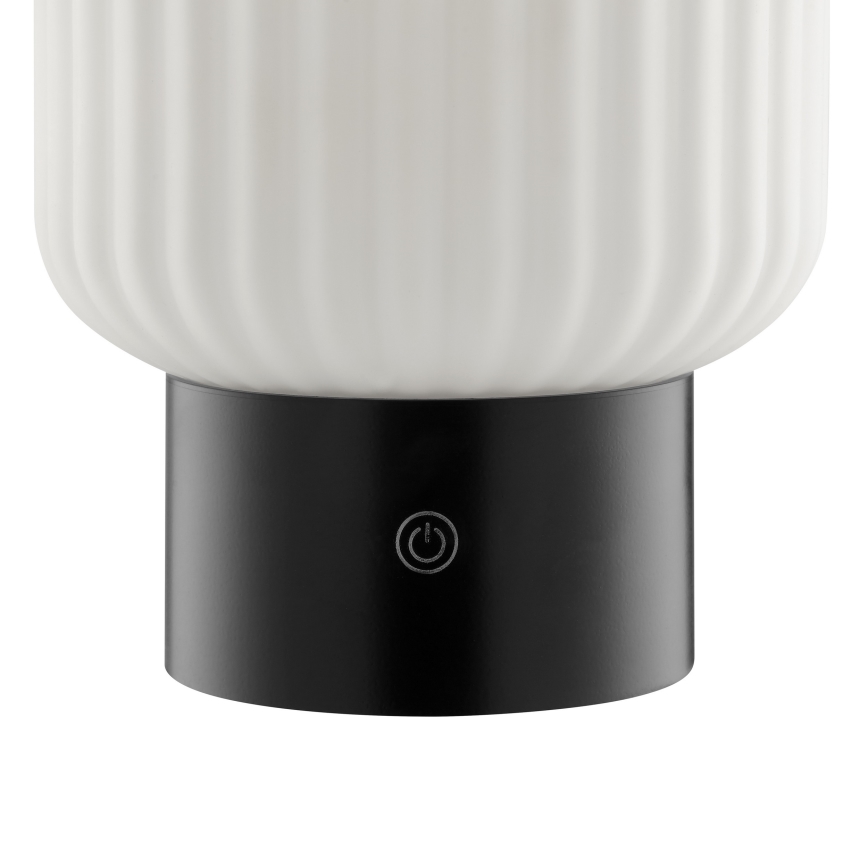Brilliant - Lâmpada de mesa para exterior LED RGBW dimerizável, recarregável e sensível ao toque SARASTRO LED/3W/5V 2700K 1800 mAh IP44 branca