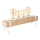Brilliant - Lâmpada de mesa WHITEWOOD 4xE27/60W/230V
