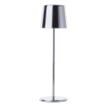 Brilliant - Lâmpada exterior tátil LED regulável XAANA LED/4W/5V 3000/4000/6500K 2600 mAh IP44 cromo brilhante